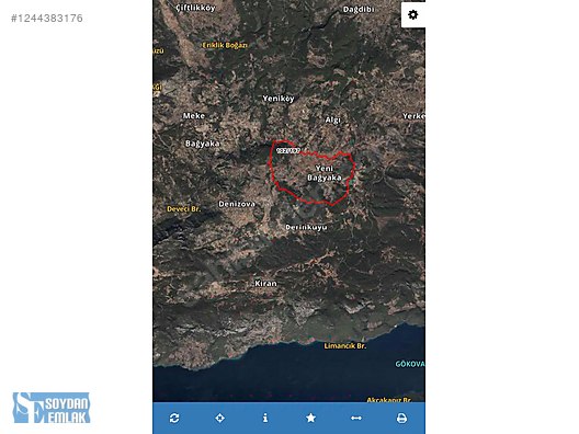 MUĞLA MENTEŞE YENİBAĞYAKA'DA 1990 m2 SATILIK ARAZİ - MUĞLA MENTEŞE fotoğraf 4