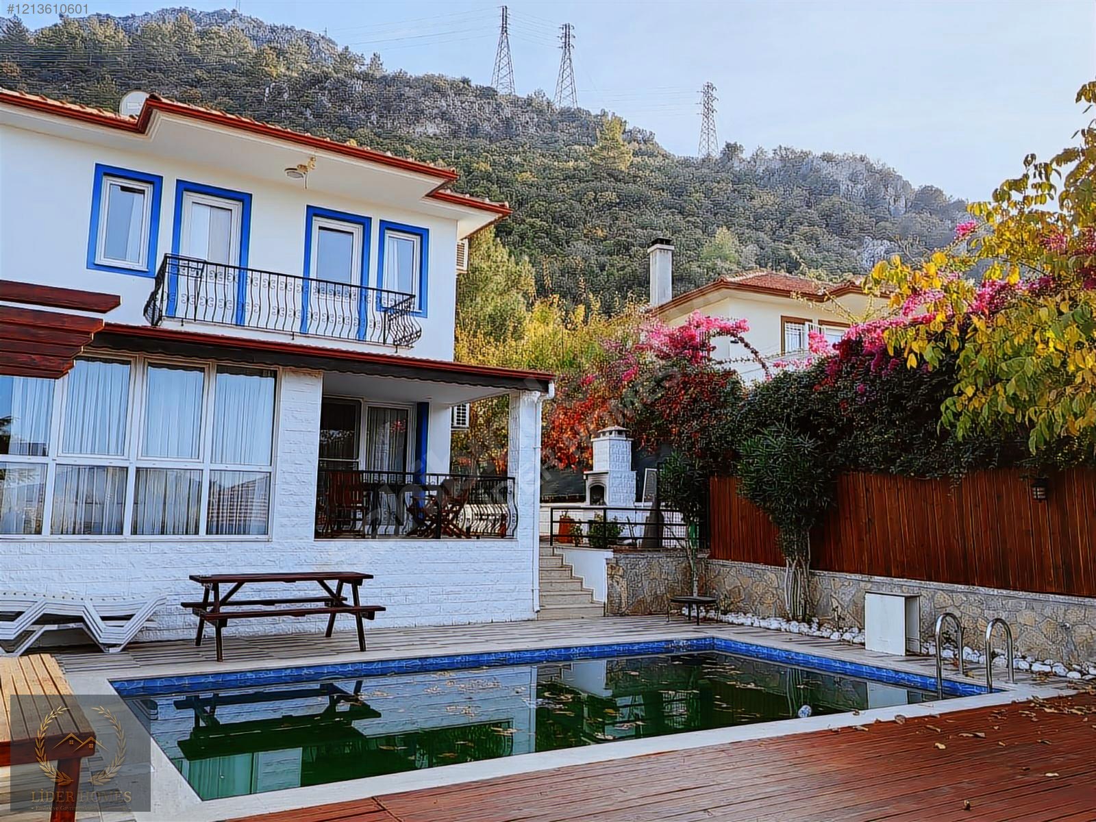 FETHİYE ÖLÜDENİZ'DE 3+1, 190 m² HAVUZLU LÜKS VİLLA FIRSATI - MUĞLA FETHİYE fotoğraf 4