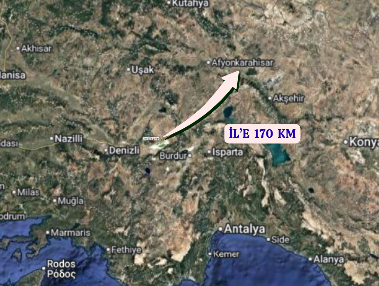 AFYONKARAHİSAR DAZKIRI DARICILAR    KÖYÜNDE 1.789  M² TARLA  SATILIKTIR - AFYONKARAHİSAR DAZKIRI fotoğraf 6