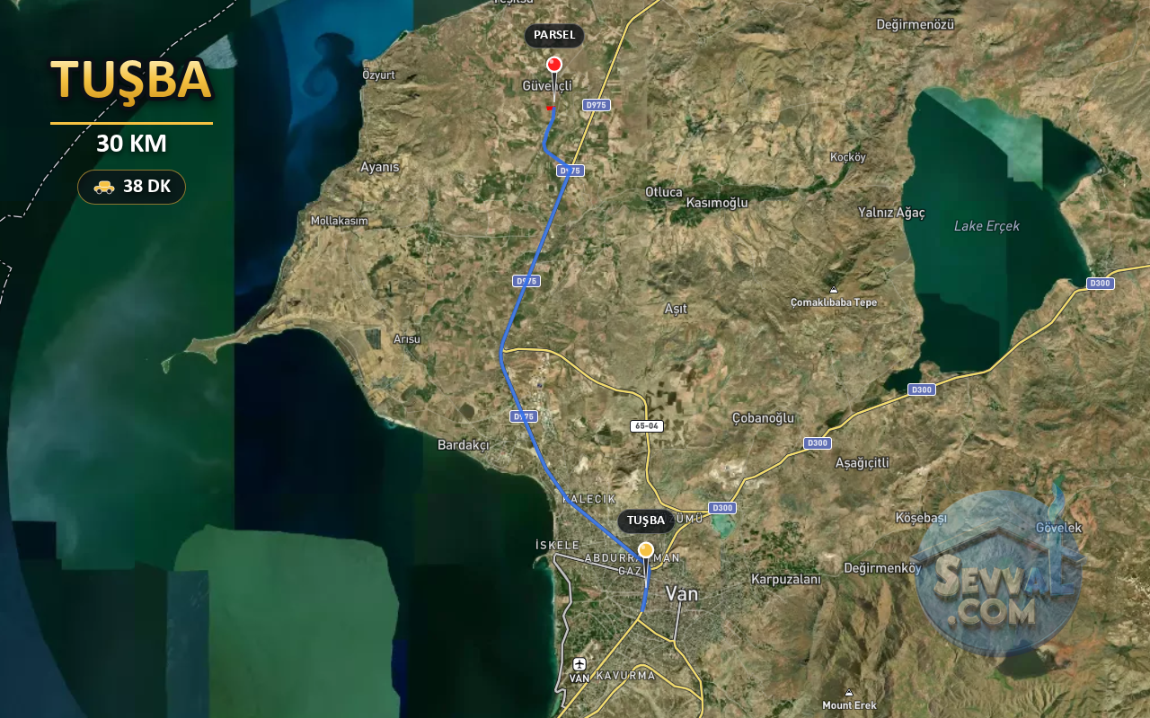 VAN TUŞBA GÜVEÇLİ 15.628 m² SATILIK ARSA - VAN TUŞBA fotoğraf 5