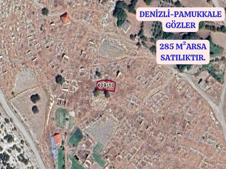 DENİZLİ PAMUKKALE GÖZLER  KÖYÜNDE 285 M² ARSA SATILIKTIR - DENİZLİ PAMUKKALE fotoğraf 2