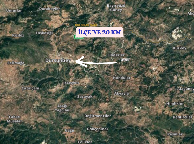 BALIKESİR DURSUNBEY SİNDERLER  KÖYÜNDE 2.224 M² TARLA SATILIKTIR - BALIKESİR DURSUNBEY fotoğraf 5