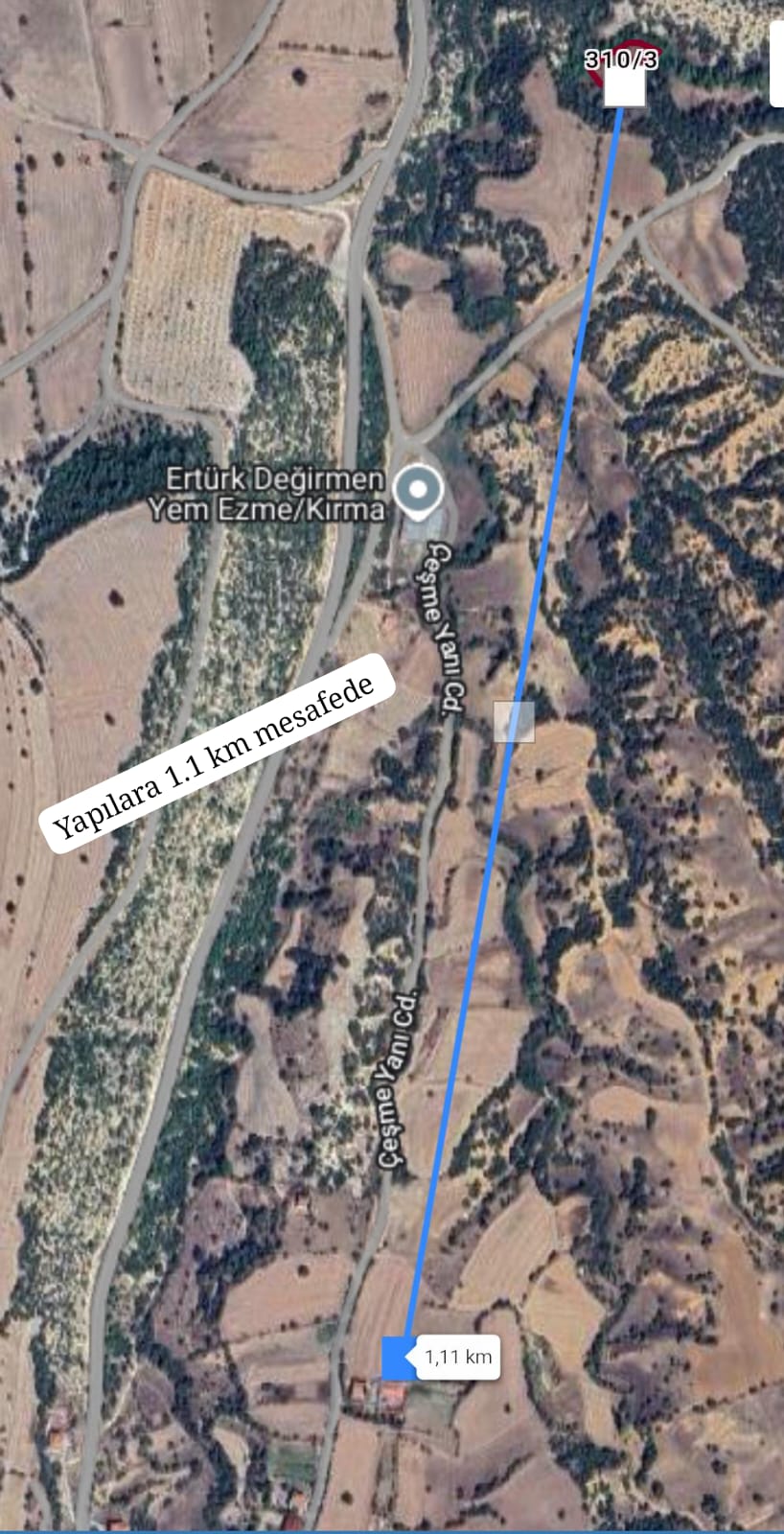  UŞAK MERKEZ İLYASLI KÖYÜ 1152M² TARLAMIZ SATILIK - UŞAK MERKEZ fotoğraf 3