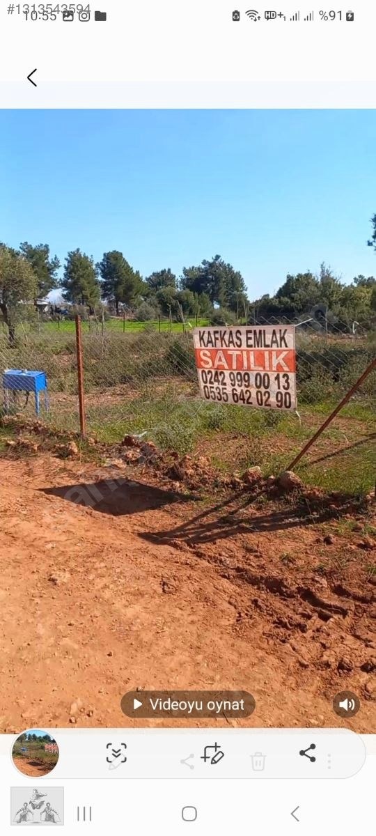 SATILIK DUACI,DA VİLLA,LARIN İÇİNDE 1000M2 SU ABONELİ ALINMIŞ - ANTALYA KEPEZ fotoğraf 2