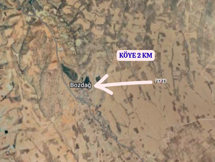 DENİZLİ ÇİVRİL BOZDAĞ   KÖYÜNDE  4.450 M²  TARLA  SATILIKTIR - DENİZLİ ÇİVRİL fotoğraf 4