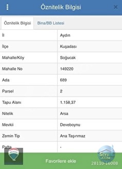 Kuşadası Soğucakta 1158 M2 Ayrık Nizam 2 Kat İmarlı Satılık Arsa - AYDIN KUŞADASI fotoğraf 10