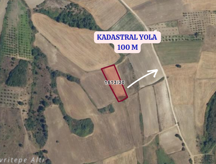 BURSA KARACABEY İNKAYA KÖYÜNDE 2.536 M²  TARLA SATILIKTIR - BURSA KARACABEY fotoğraf 3