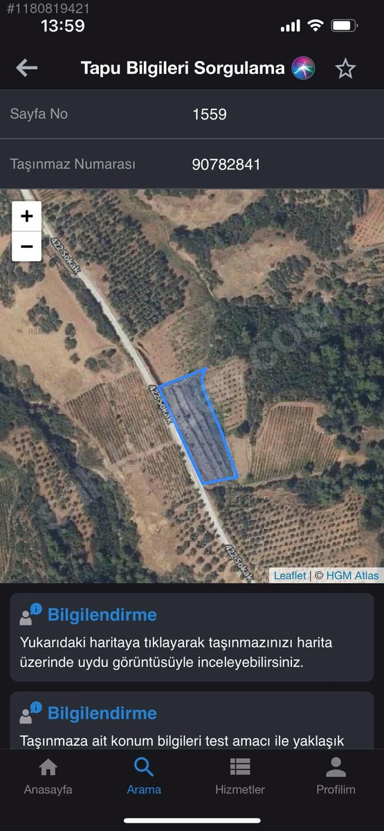 FIRSAT ASFALT CEPHELİ İZMİR ANKARA YOLUNA 3km köye 2km - MANİSA AHMETLİ fotoğraf 9