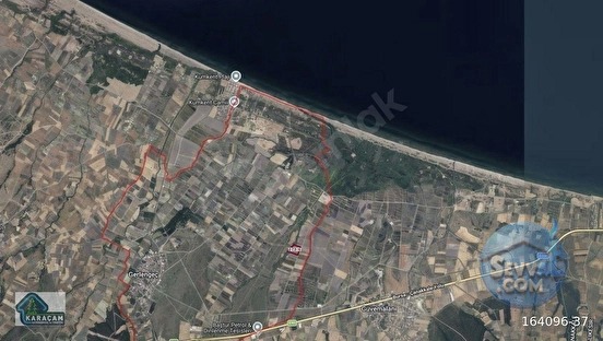 Çanakkale Biga Gerlengeç Köyünde Satılık Tarla - ÇANAKKALE BİGA fotoğraf 5