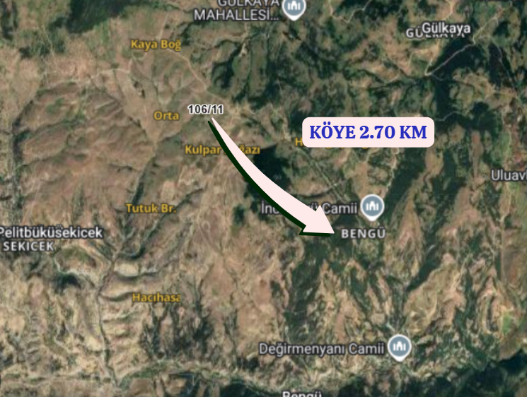 SAMSUN BAFRA BENGÜ   KÖYÜNDE 676  M² TARLA  SATILIKTIR - SAMSUN BAFRA fotoğraf 5