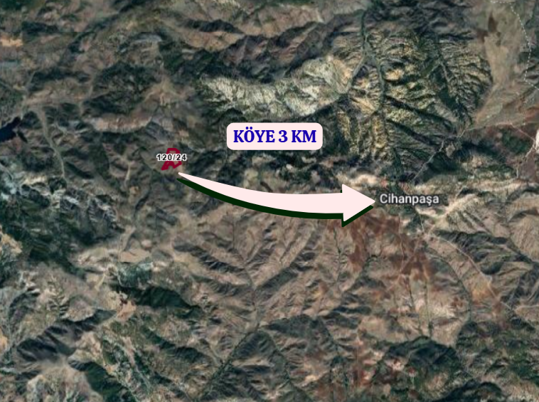 YOZGAT MERKEZ CİHANPAŞA   KÖYÜNDE 49.635 M²  TARLA  SATILIKTIR - YOZGAT MERKEZ fotoğraf 4
