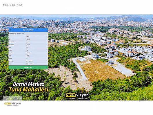 TUNA MAHALLESİ GELECEĞİNİZİN YATIRIMI İMAR SINIRINDA 2766M²TARLA - BARTIN MERKEZ fotoğraf 3