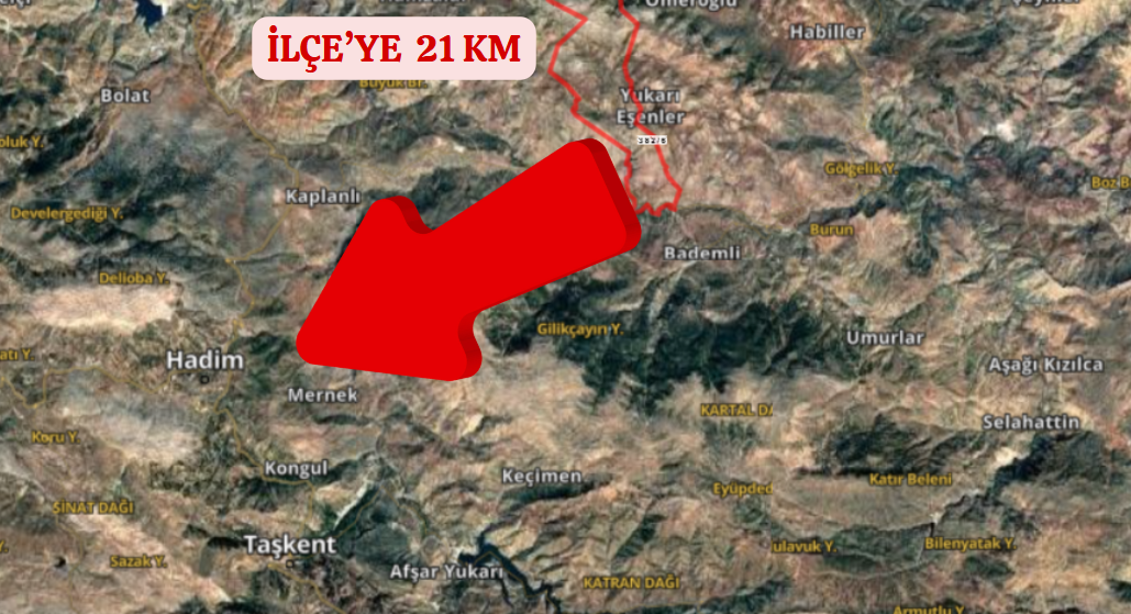 KONYA HADİM AŞAĞI EŞENLER KÖYÜNDE 676M² BAĞIMIZ SATILIKTIR. - KONYA HADİM fotoğraf 6