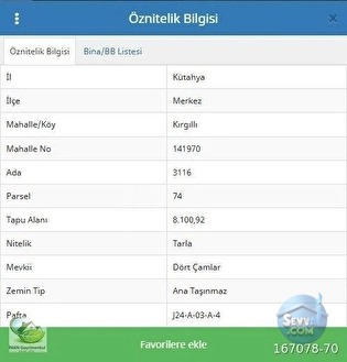 🚨 KÜTAHYA MERKEZ'DE 8.100 M² ÇİFTLİK VE PROJE YAPIMINA UYGUN HARİKA ARAZİ 🚨 - KÜTAHYA MERKEZ fotoğraf 18