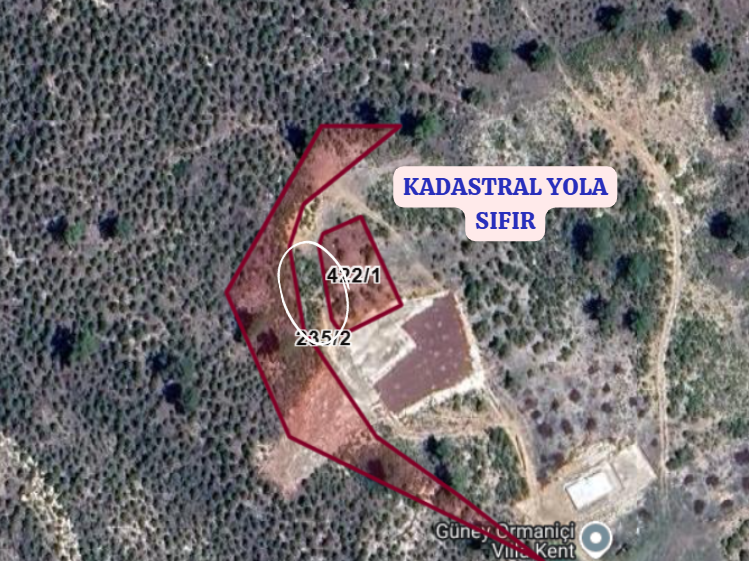 DENİZLİ ÇAMELİ KOLAK KÖYÜNDE  686 M²  ARSA SATILIKTIR - DENİZLİ ÇAMELİ fotoğraf 4