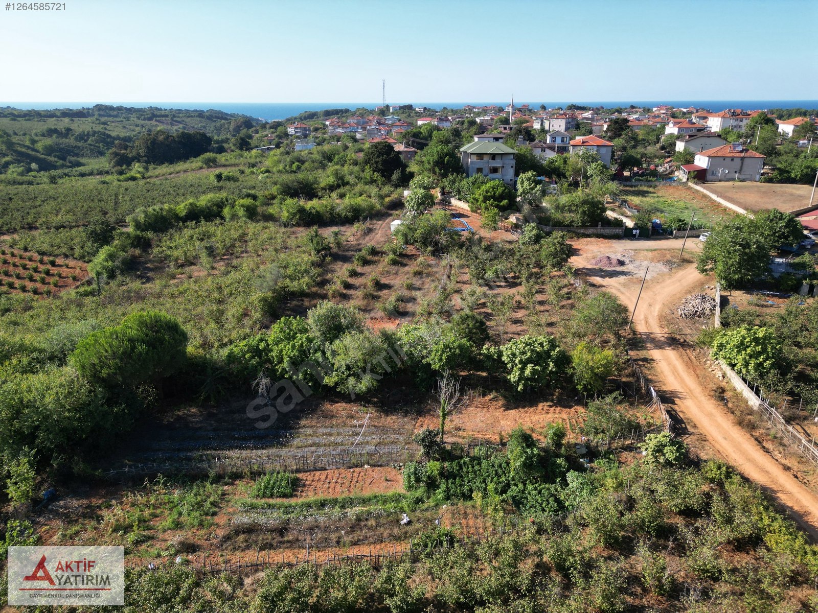 BAĞIRGANLI'DA KÖYÜN HEMEN BİTİŞİĞİNDE 647 M2 YOLA CEPHELİ TARLA - KOCAELİ KANDIRA fotoğraf 6