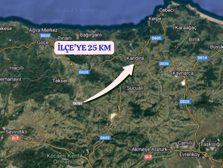 KOCAELİ KANDIRA  NASUHLAR  KÖYÜNDE 75 M²  ARSA  SATILIKTIR - KOCAELİ KANDIRA fotoğraf 7
