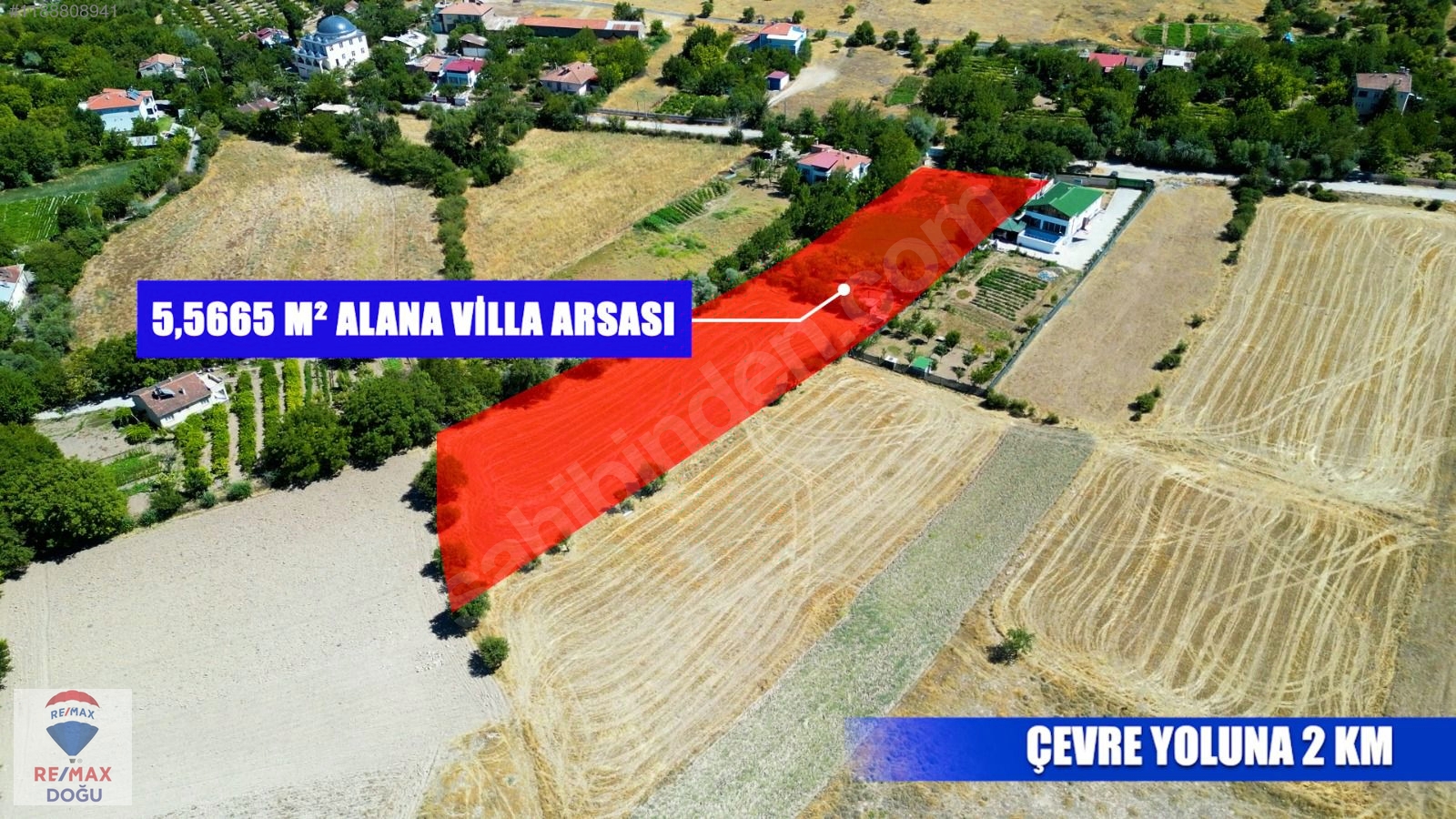 REMAX DOĞUDAN ACİL YATIRIMLIK,Ç. YOLUNA YAKN FIRSAT SATILIK ARSA - ELAZIĞ MERKEZ fotoğraf 5