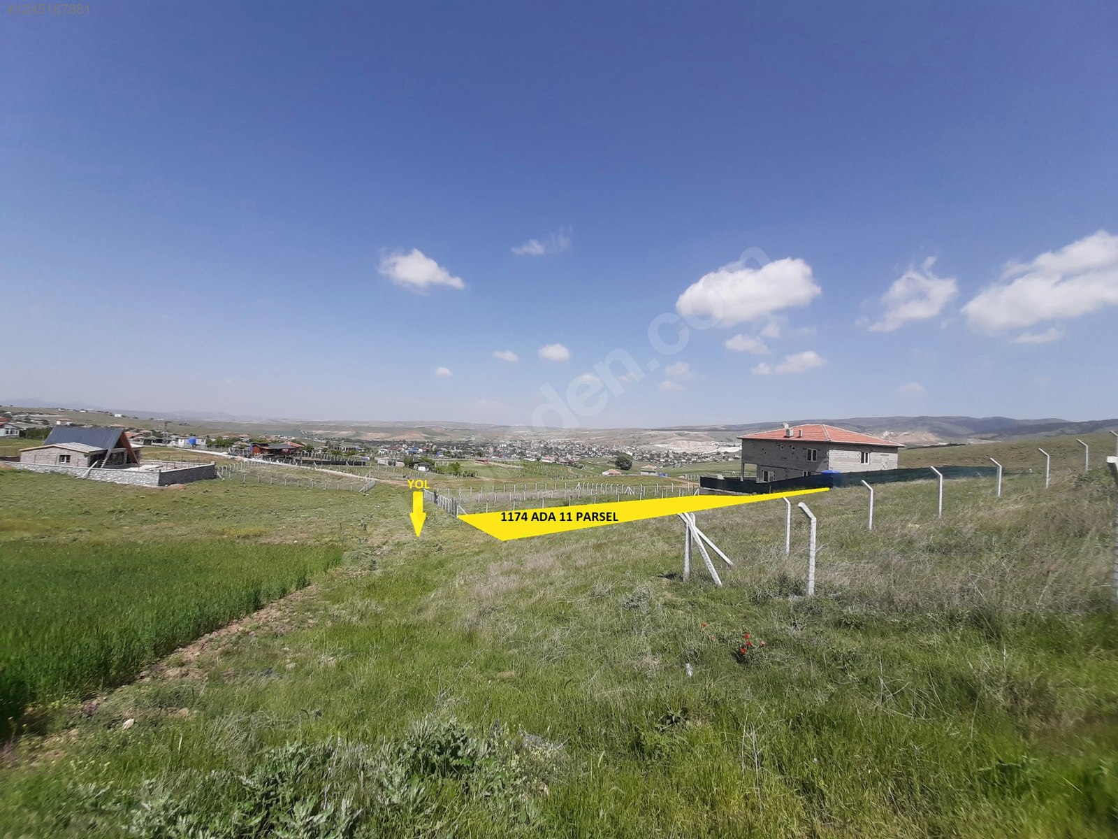 ANKARA ELMADAĞ HASANOĞLU HAVUZBAŞI KÖYÜNDE 544 M² ARSAMIZ SATILIKTIR - ANKARA ELMADAĞ fotoğraf 8