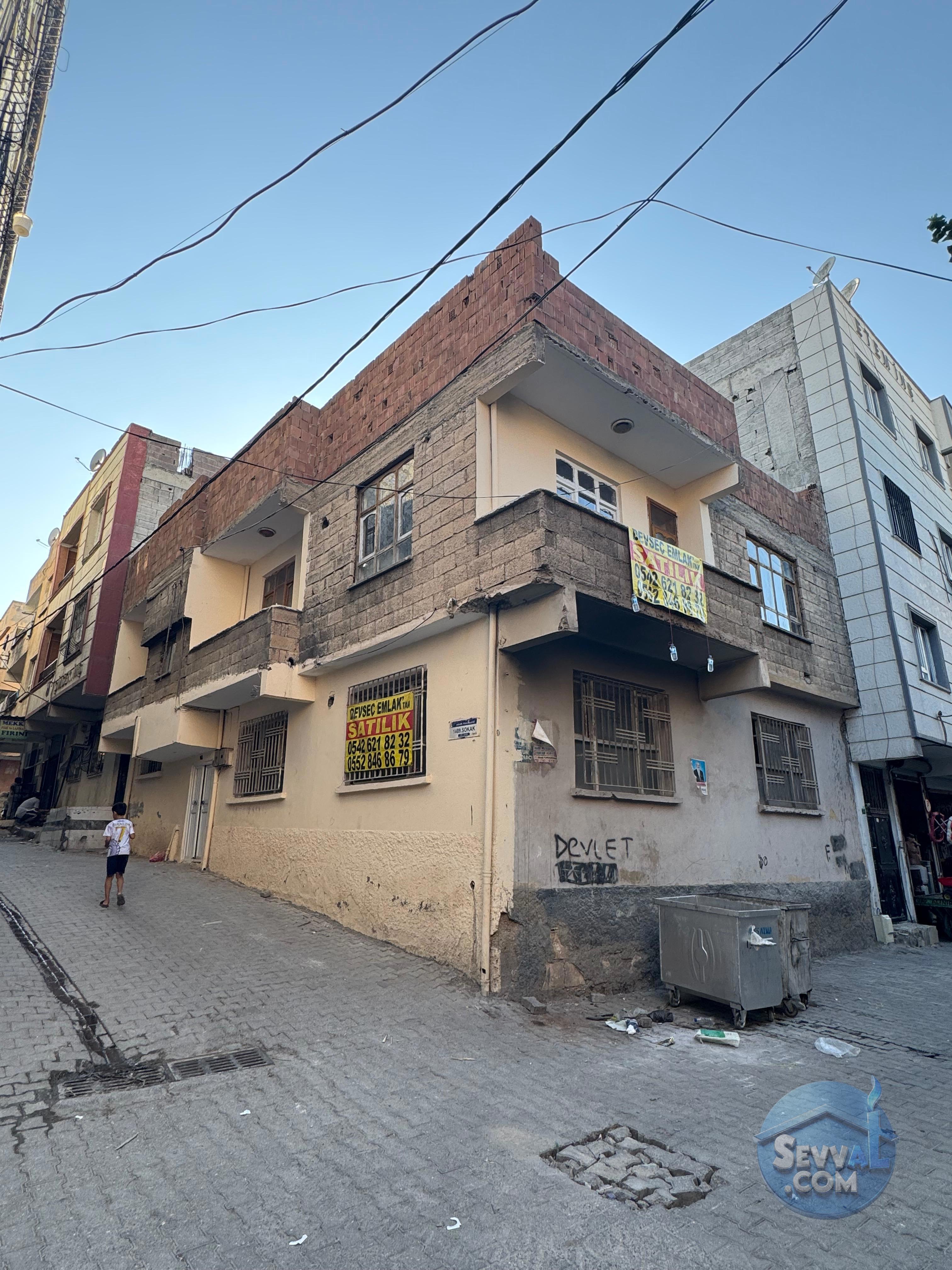 AKABE MAH SSK CİV 2 KATLI KOMPLE SATILIK DAİRE - ŞANLIURFA EYYÜBİYE fotoğraf 3