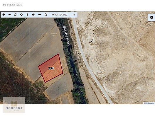 SAKARYA NEHRİNE CEPHE YENİDOĞAN MAH. 2200 M2 SULAK TEK TAPU - ESKİŞEHİR SİVRİHİSAR fotoğraf 10