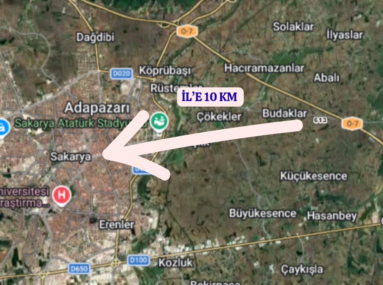 SAKARYA ADAPAZARI BUDAKLAR  KÖYÜNDE  175  M² TARLA  SATILIKTIR - SAKARYA ADAPAZARI fotoğraf 6