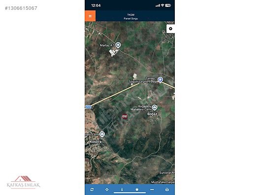 KAFKAS'TAN MUSTAFAKEMALPAŞA BOĞAZKÖY'DE 20.200 M2 TARLA - BURSA MUSTAFAKEMALPAŞA fotoğraf 2