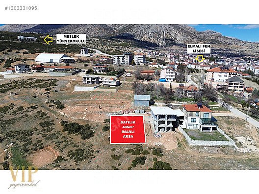 VİP GAYRİMENKUL'den KARYAĞDI MAH. KÖŞE PARSEL VİLLA İMARLI ARSA - ANTALYA ELMALI fotoğraf 8