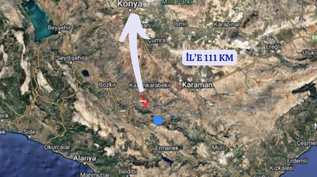 KONYA HADİM YUKARIEŞENLER KÖYÜ'NDE 653 M² TARLAMIZ SATILIKTIR - KONYA HADİM fotoğraf 10