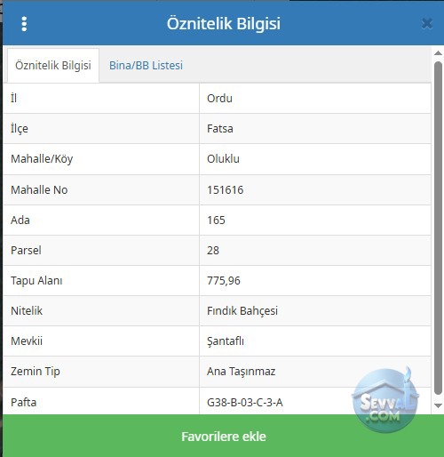 ORDU FATSA OLUKLU DA 775 M² FINDIK BAHÇESİ SATILIKTIR - ORDU FATSA fotoğraf 2