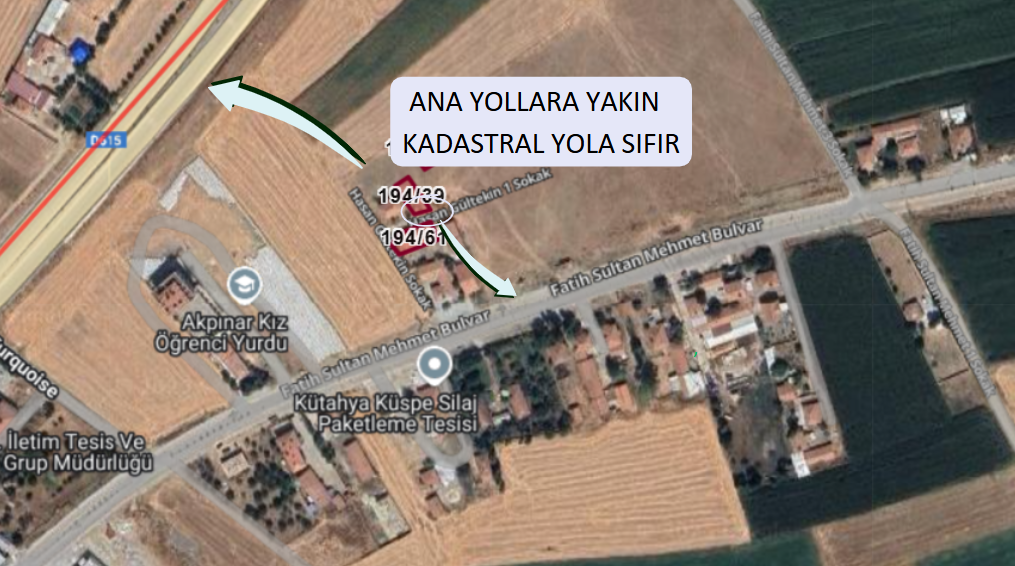 KÜTAHYA ALTINTAŞ CUMHURİYET KÖYÜNDE 245 M² ARSAMIZ SATILIKTIR. - KÜTAHYA ALTINTAŞ fotoğraf 3