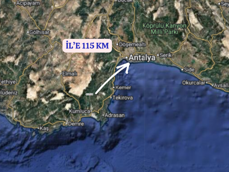 ANTALYA KUMLUCA KARACAÖREN KÖYÜNDE 864 M²  TARLA  SATILIKTIR - ANTALYA KUMLUCA fotoğraf 6