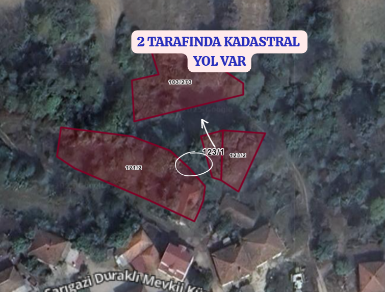 KOCAELİ KANDIRA SARIGAZİ  KÖYÜNDE 96 M²  TARLA  SATILIKTIR - KOCAELİ KANDIRA fotoğraf 3