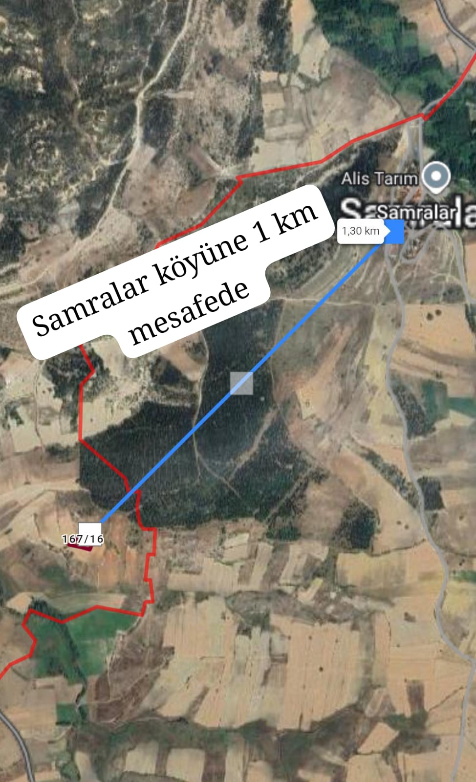 KÜTAHYA GEDİZ YEĞİNLER 2.464 m² TARLAMIZ SATILIKTIR. - KÜTAHYA GEDİZ fotoğraf 3