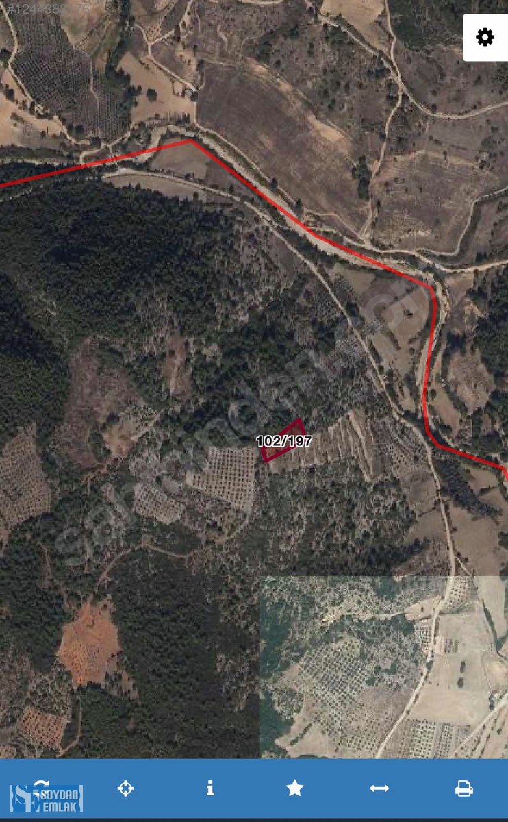 MUĞLA MENTEŞE YENİBAĞYAKA'DA 1990 m2 SATILIK ARAZİ - MUĞLA MENTEŞE fotoğraf 7