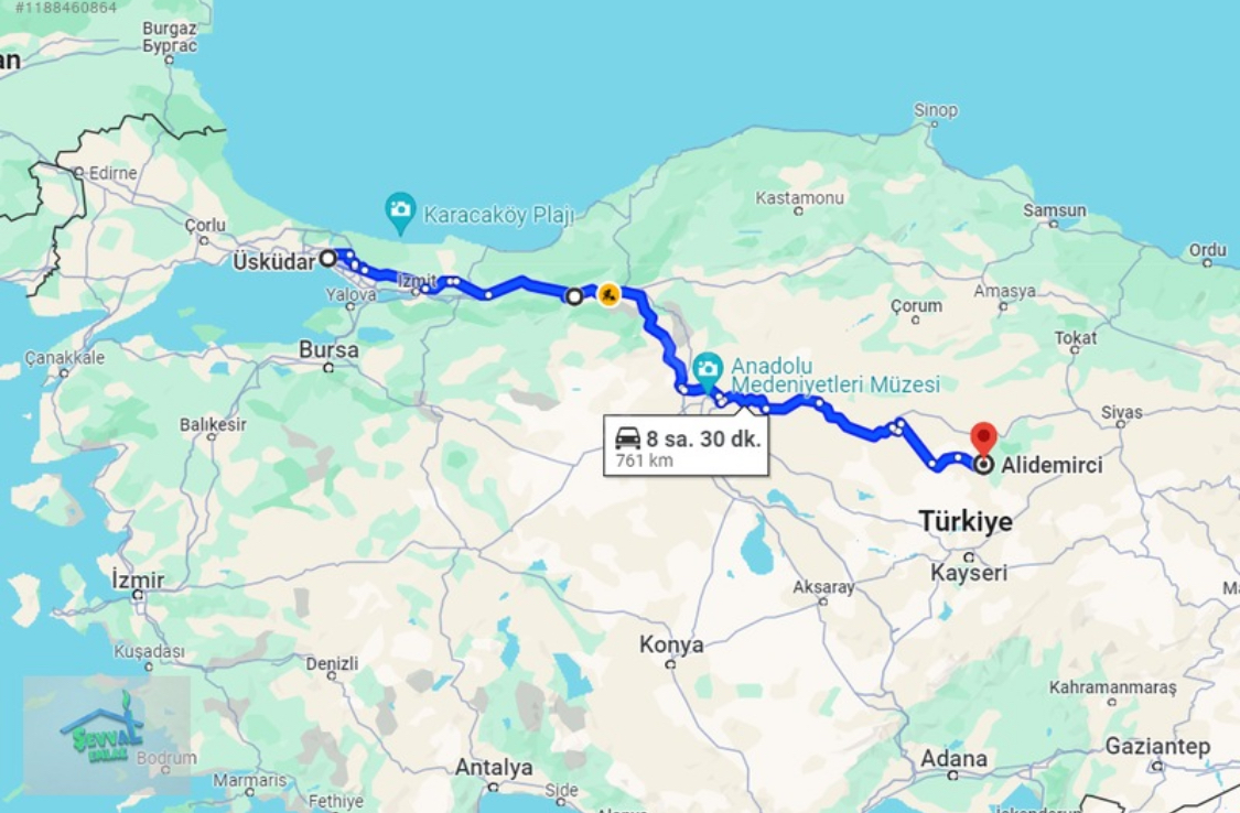 YOZGAT ÇAYIRALAN ALİDEMİRCİ KÖYÜNDE 2.408M² TARLAMIZ SATILIKTIR. - YOZGAT ÇAYIRALAN fotoğraf 7