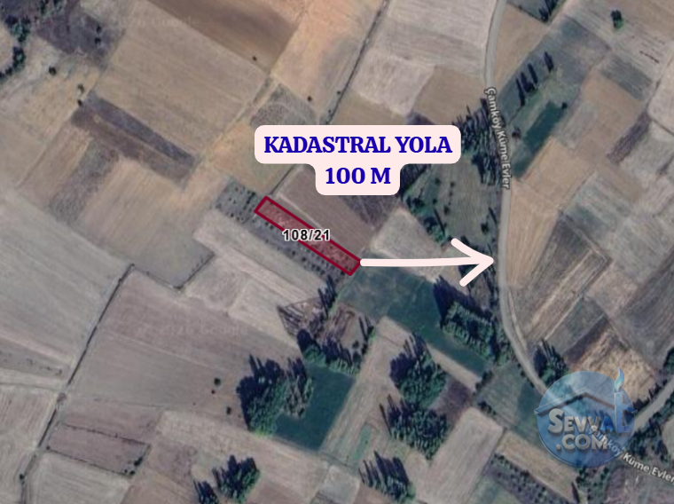 KÜTAHYA ÇAVDARHİSAR GÖKAĞAÇ   KÖYÜNDE  1.443 M²  TARLA SATILIKTIR - KÜTAHYA ÇAVDARHİSAR fotoğraf 3