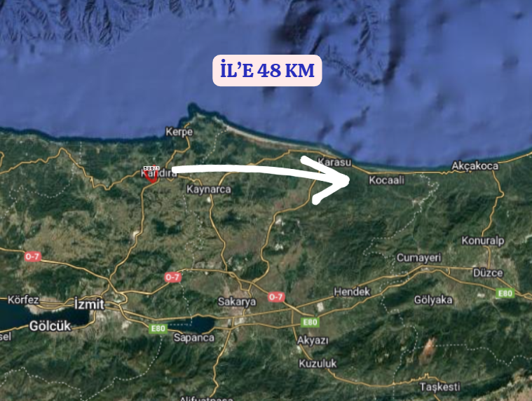 KOCAELİ KANDIRA ORHAN  MAHALLESİ  440  M² ARSA SATILIKTIR    - KOCAELİ KANDIRA fotoğraf 7
