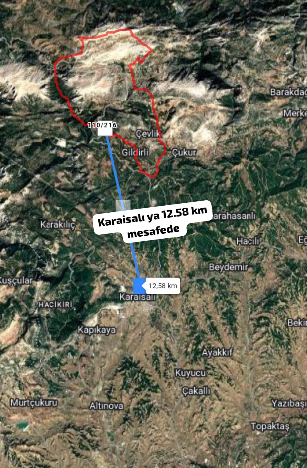 ACİL Satılık 598M² Arsa Değerinde Araç ile Takas Düşünülür  - ADANA KARAİSALI fotoğraf 3