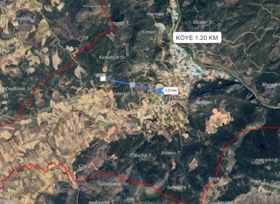 BİLECİK SÖĞÜT GEÇİTLİ  KÖYÜ’NDE 2.420 M² TARLA SATILIKTIR - BİLECİK SÖĞÜT fotoğraf 4