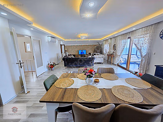 GÜLYALI TEPEALTINDA EŞYALI DENİZ MANZARLI TRİPLESK VİLLA SATILIK - ORDU GÜLYALI fotoğraf 4