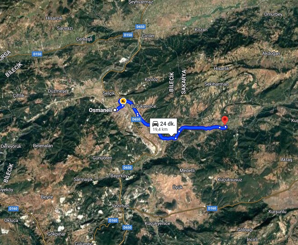 BİLECİK OSMANELİ SOĞUCAKPINAR  KÖYÜ’NDE 142 M² TARLA SATILIKTIR - BİLECİK OSMANELİ fotoğraf 5