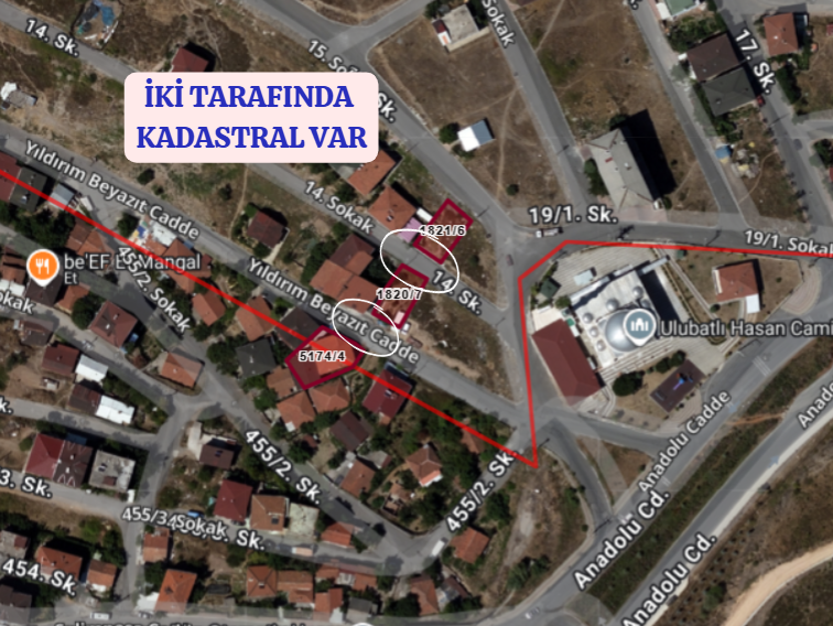 KOCAELİ ÇAYIROVA AKSE  KÖYÜNDE   181  M²  ARSA  SATILIKTIR - KOCAELİ ÇAYIROVA fotoğraf 3