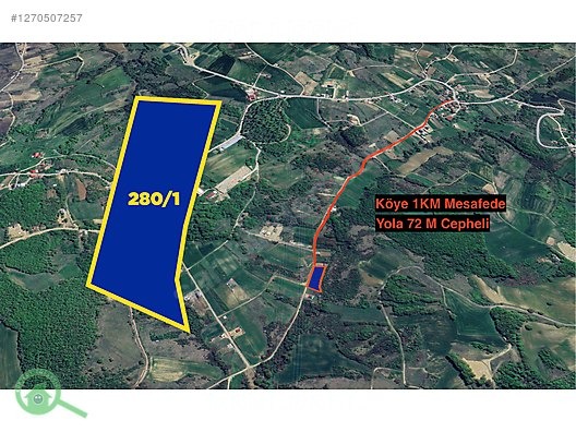 Körfez Himmetli'de 2524m² Tarla -Yola 72M Cepheli- Elektrik & Su - KOCAELİ KÖRFEZ fotoğraf 3