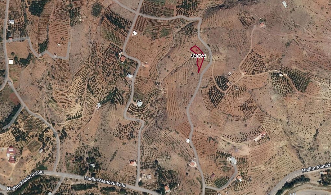 KONYA HADİM AŞAĞI EŞENLER KÖYÜNDE 1.064 M² TARLA SATILIKTIR. - KONYA HADİM fotoğraf 2