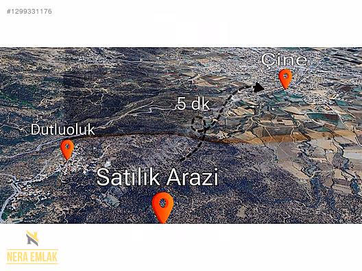 ÇİNE'YE İLÇE'YE 5dk.KADASTRO YOLLU TEK TAPU 825m2 ZEYTİNLİK - AYDIN ÇİNE fotoğraf 5