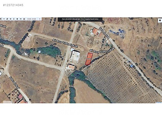 ÇANAKKALE BAYRAMİÇ TEPECİK MAH 258 m2 ARSA - ÇANAKKALE BAYRAMİÇ fotoğraf 12