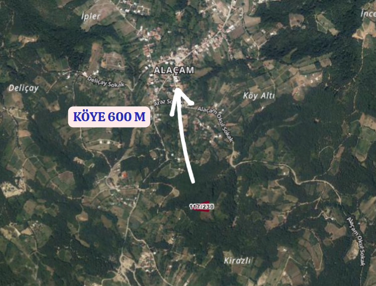 BURSA KESTEL ALAÇAM KÖYÜNDE 2.683 M² TARLA SATILIKTIR - BURSA KESTEL fotoğraf 5