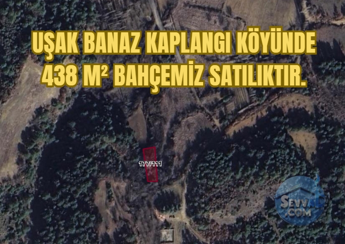UŞAK BANAZ KAPLANGI KÖYÜNDE 438 M² BAHÇEMİZ SATILIKTIR. - Uşak Banaz fotoğraf 2