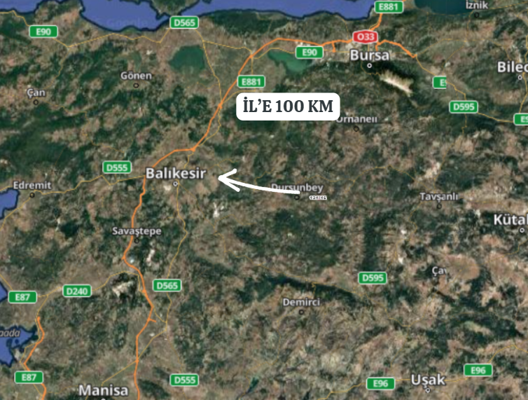 BALIKESİR DURSUNBEY AKYAYLA   KÖYÜNDE 117 M² ARSA  SATILIKTIR - BALIKESİR DURSUNBEY fotoğraf 6